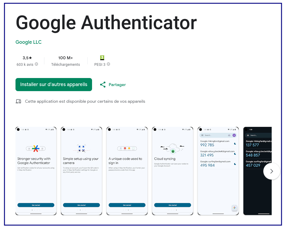 Google Authenticator